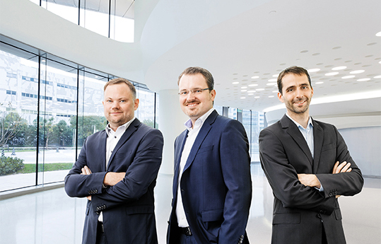 EcoIntense Management: Markus Becker, Sebastian Mönnich, Hardy Menzel